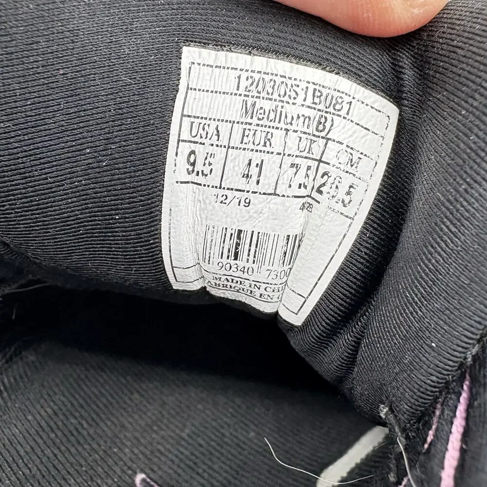 Brooks Sneakers‎ Womens Size 9.5 B Ghost 12 Running Walk Black Purple